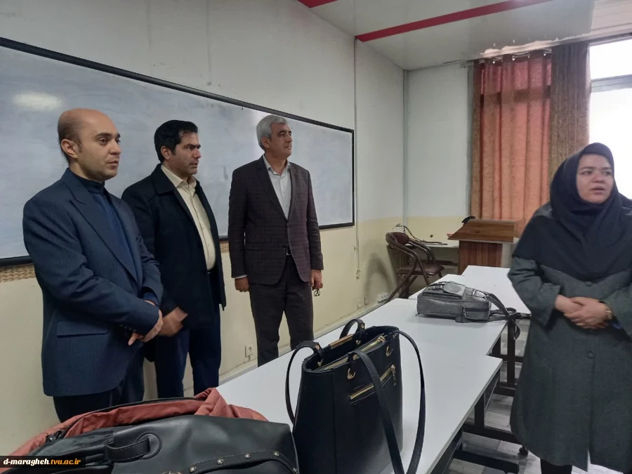 بازدید فرماندار ویژه شهرستان مراغه از آموزشکده 8