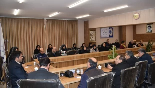 برگزاری مراسم گرامیداشت مبعث پیامبر نور و رحمت حضرت محمد مصطفی ( ص ) با حضور معاونت سیاسی،امنیتی و اجتماعی فرمانداری شهرستان مراغه در آموزشکده 4