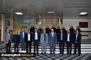 بازدید معاونت آموزشی دانشگاه ملی مهارت کشور و ریاست دانشگاه ملی مهارت استان آذربایجان شرقی و معاونت آموزشی  واحد استانی از آموزشکده ملی مهارت واحد مراغه 2