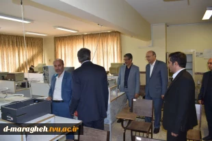 بازدید معاونت آموزشی دانشگاه ملی مهارت کشور و ریاست دانشگاه ملی مهارت استان آذربایجان شرقی و معاونت آموزشی  واحد استانی از آموزشکده ملی مهارت واحد مراغه 4