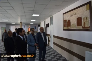بازدید معاونت آموزشی دانشگاه ملی مهارت کشور و ریاست دانشگاه ملی مهارت استان آذربایجان شرقی و معاونت آموزشی  واحد استانی از آموزشکده ملی مهارت واحد مراغه 5