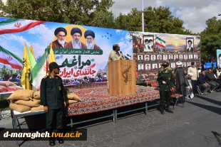 حضور مقتدرانه جانفدایان میهن در مراسم بزرگداشت هفته دفاع مقدس
 2