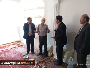 دیدار با خانواده های دو شهید بزرگواردوران دفاع مقدس 2