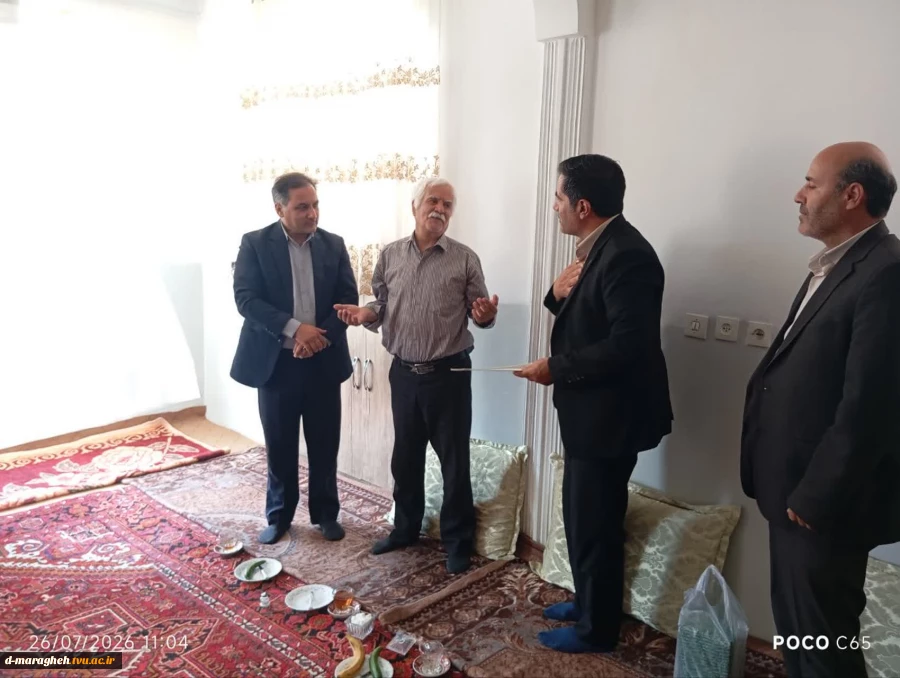 دیدار با خانواده های دو شهید بزرگواردوران دفاع مقدس 2