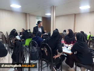 بازدید رییس آموزشکده ملی مهارت دختران مراغه  از سلف سرویس دانشجویی  

 2