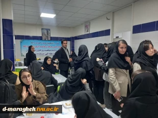 بازدید رییس آموزشکده ملی مهارت دختران مراغه  از سلف سرویس دانشجویی  

 2